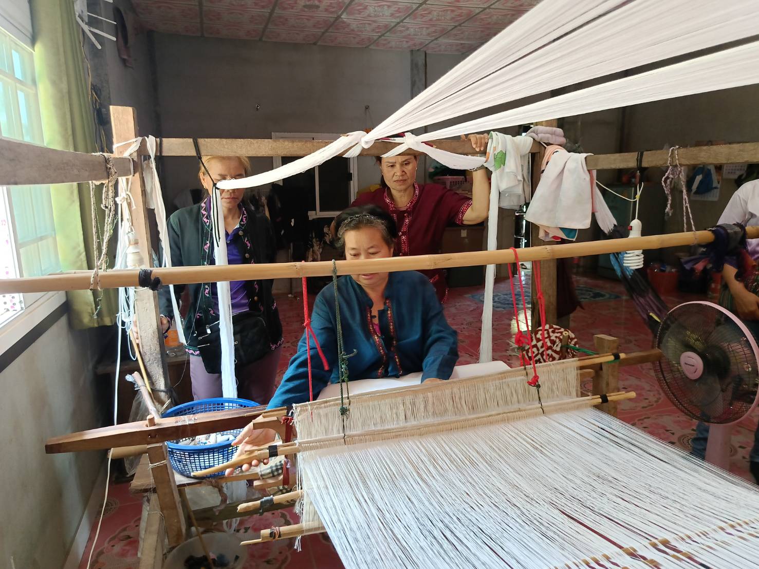 ติดตาม สนับสนุนโครงการแปรรูปผลิตภัณฑ์จากผ้า